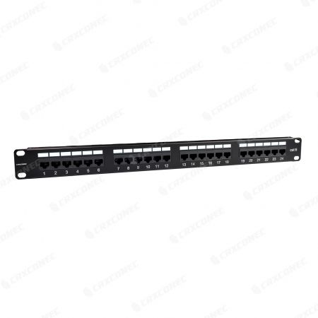 UL Cat6 UTP RJ45 Patch Panel 24 Port With IDC Module - UL Cat6 UTP RJ45 Patch Panel 24 Port With IDC Module